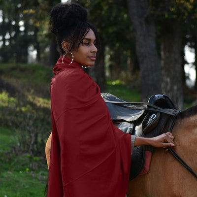 Maroon Pashmina Shawl
