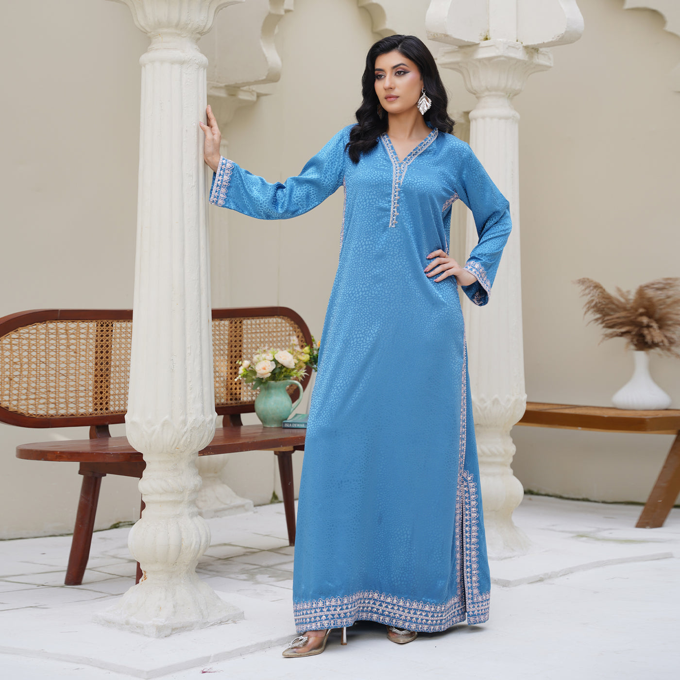 Sapphire Flow (Kaftan)