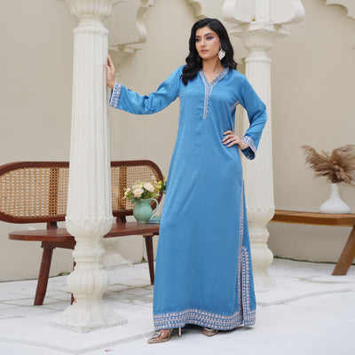 Sapphire Flow (Kaftan)