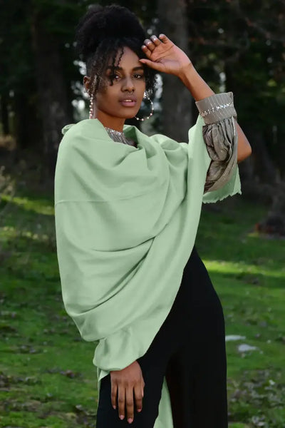 Mint Pashmina Shawl