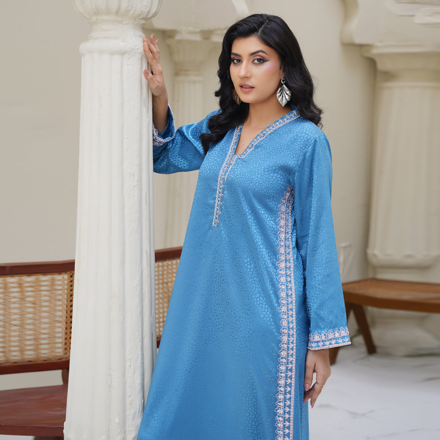 Sapphire Flow (Kaftan)