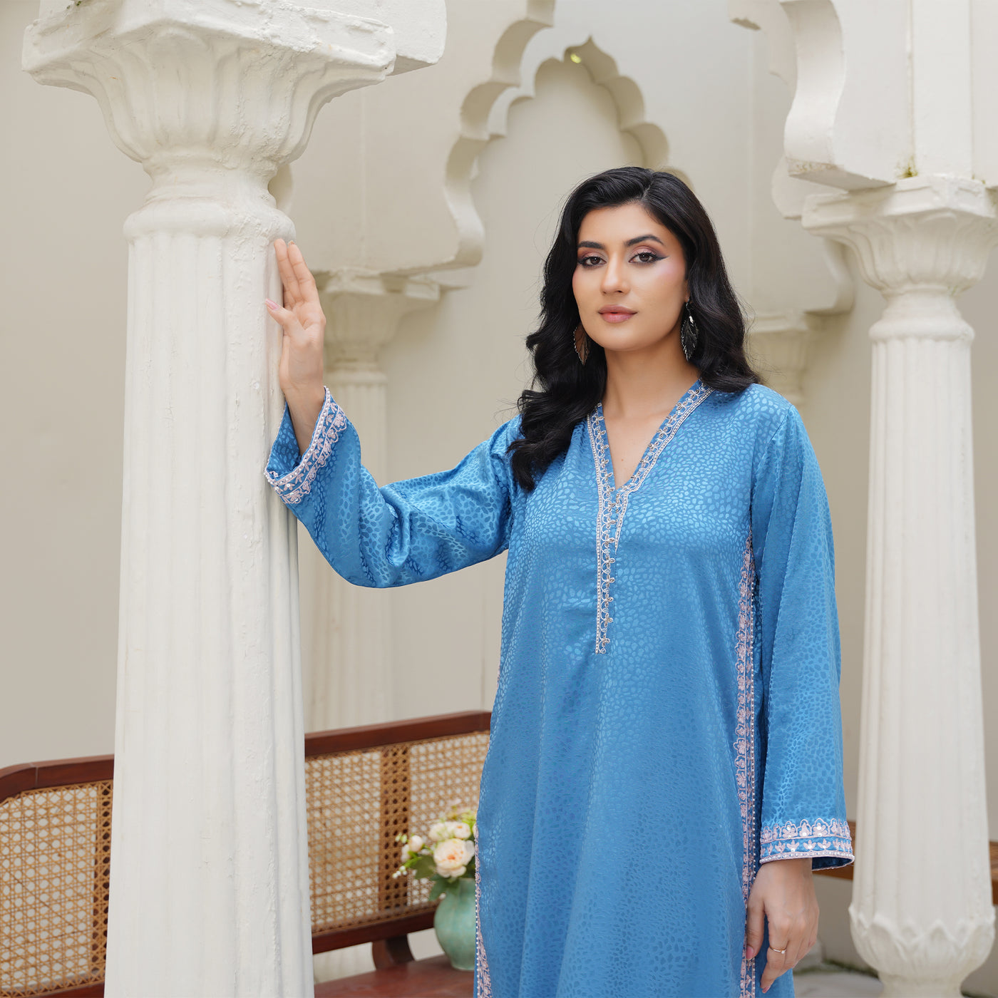 Sapphire Flow (Kaftan)