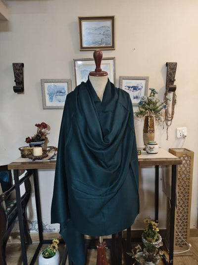 Turquiose teal Pashmina Shawl