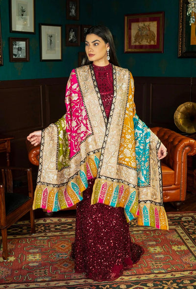 Pashmina/Rawsilk shawl